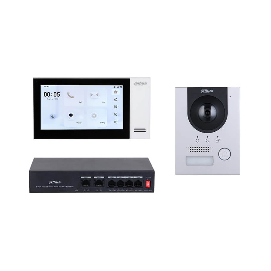 Bộ Kit chuông cửa có hình DAHUA DHI-KTP01L(F)